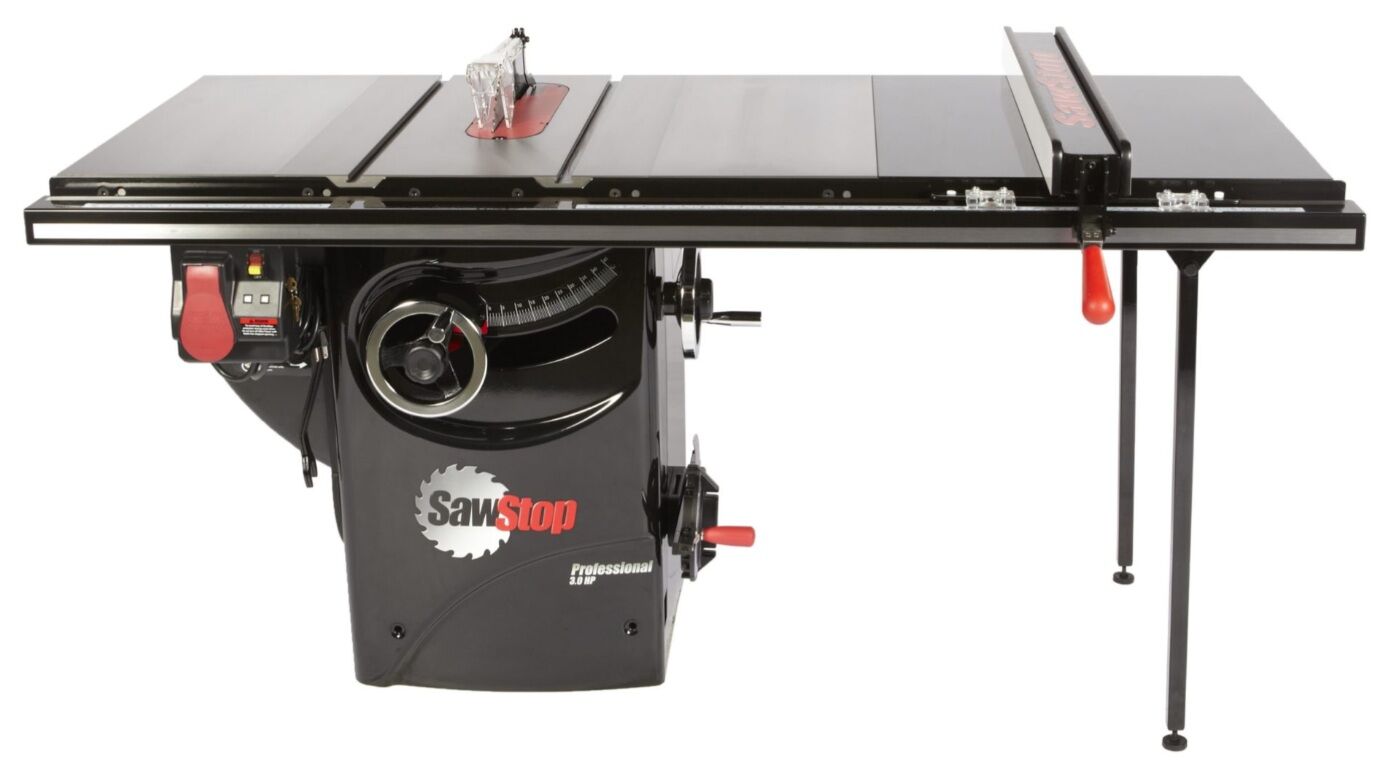 Sawstop Fence and Rails for PCS or Contractor saw