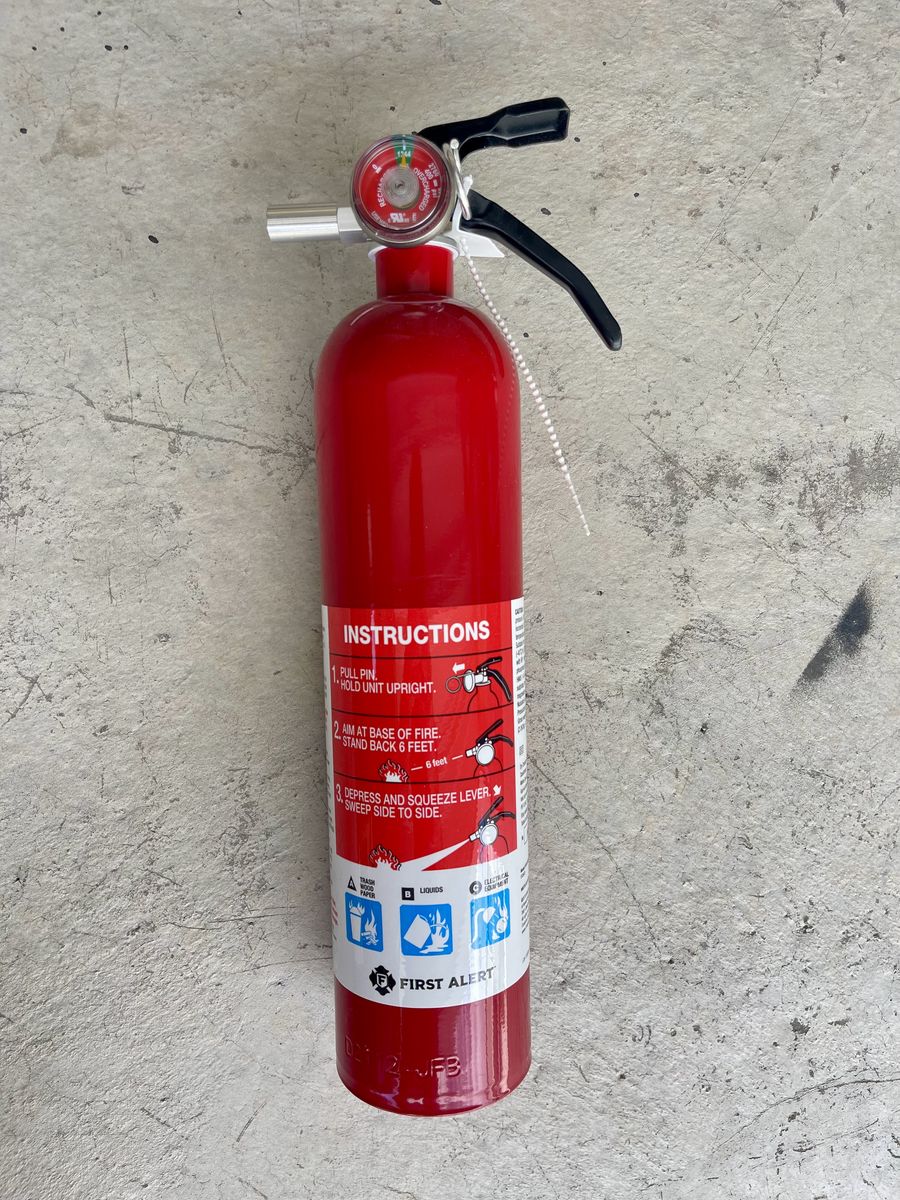 First Alert Fire Extinguisher