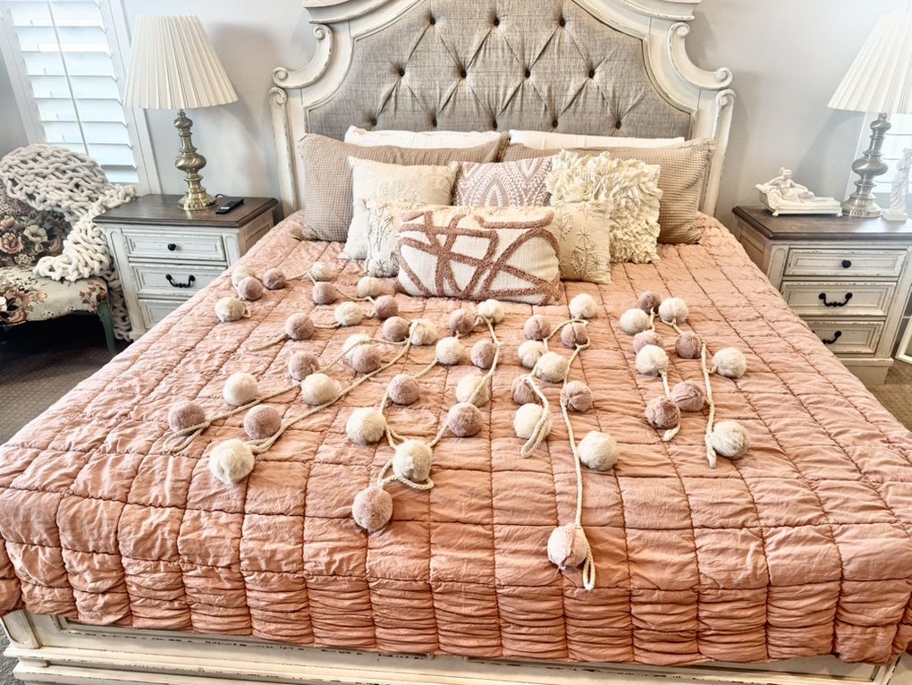 Boho Pom Pom Garland Strans (5)