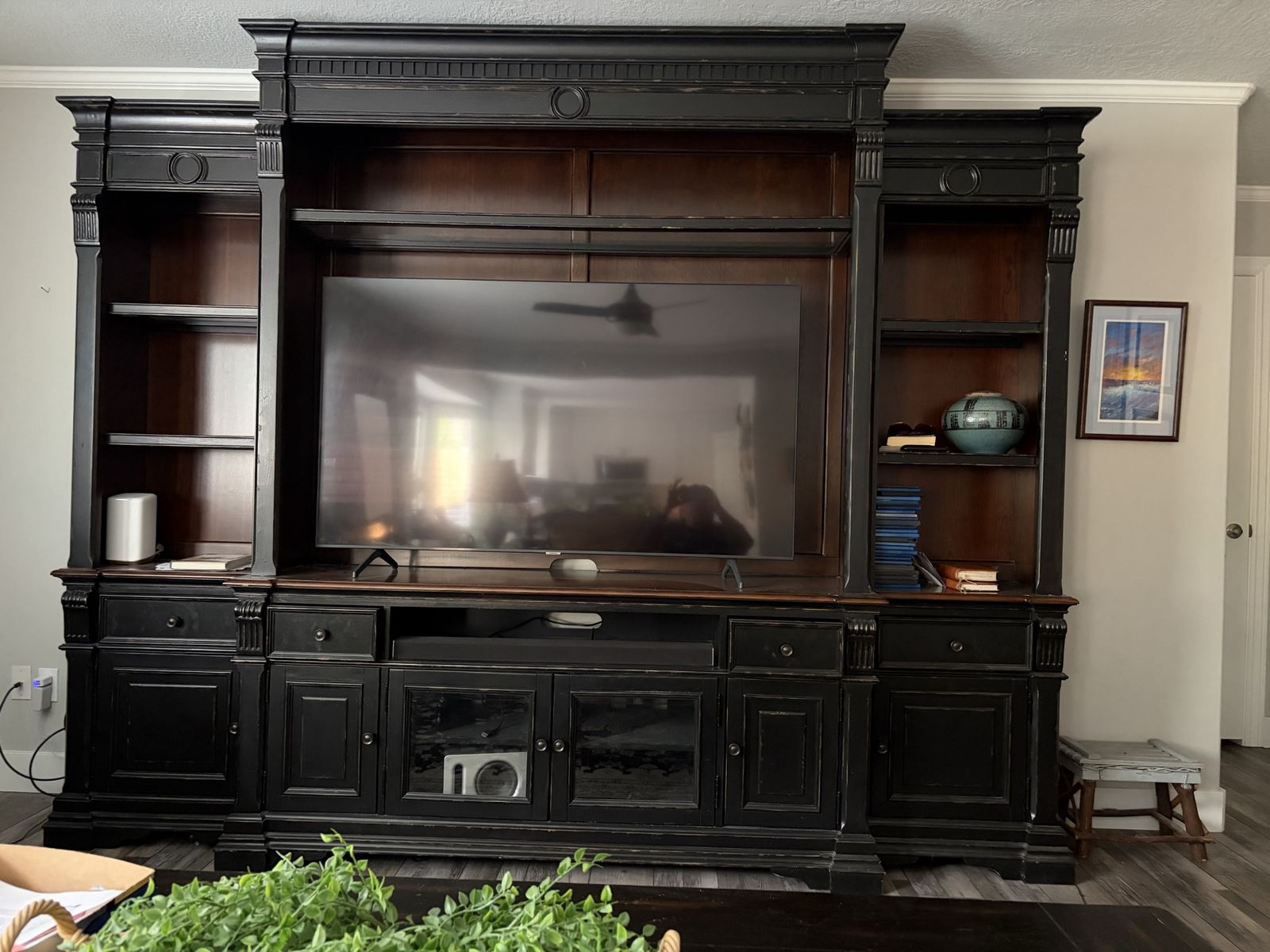 Giant entertainment center