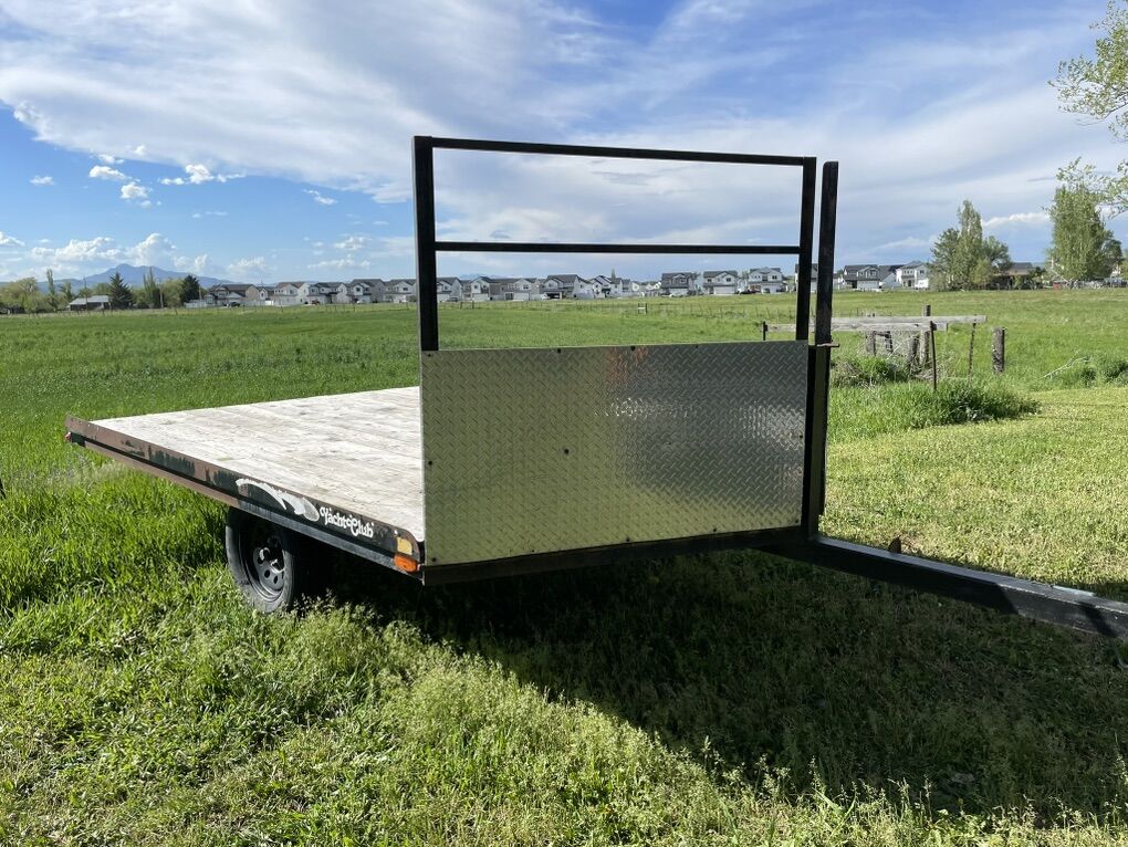 Two Place Yacht Club Snowmobile Trailer