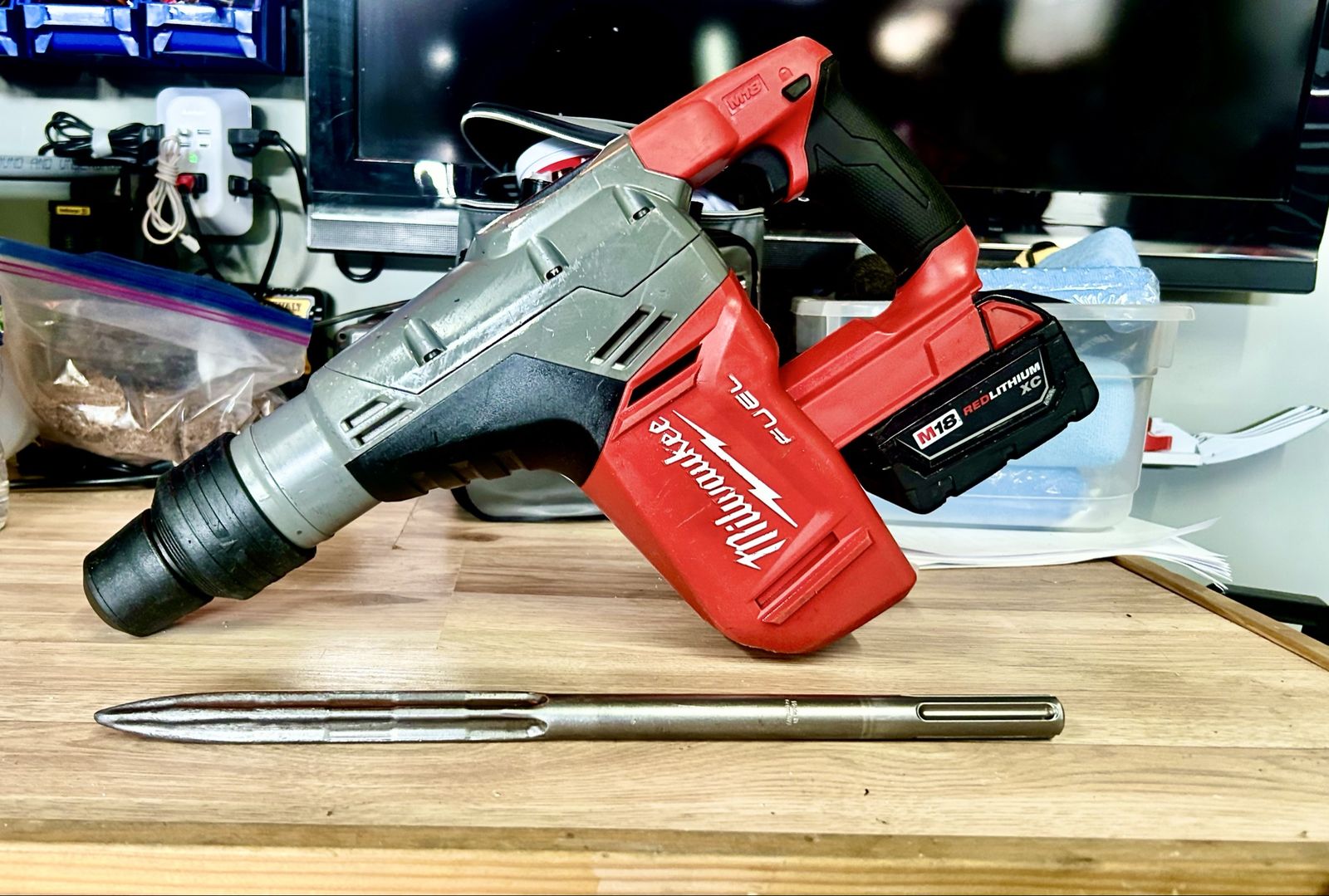 Milwaukee 2717-20 M18 fuel 1-9/16 Max Rotary Hammer.
