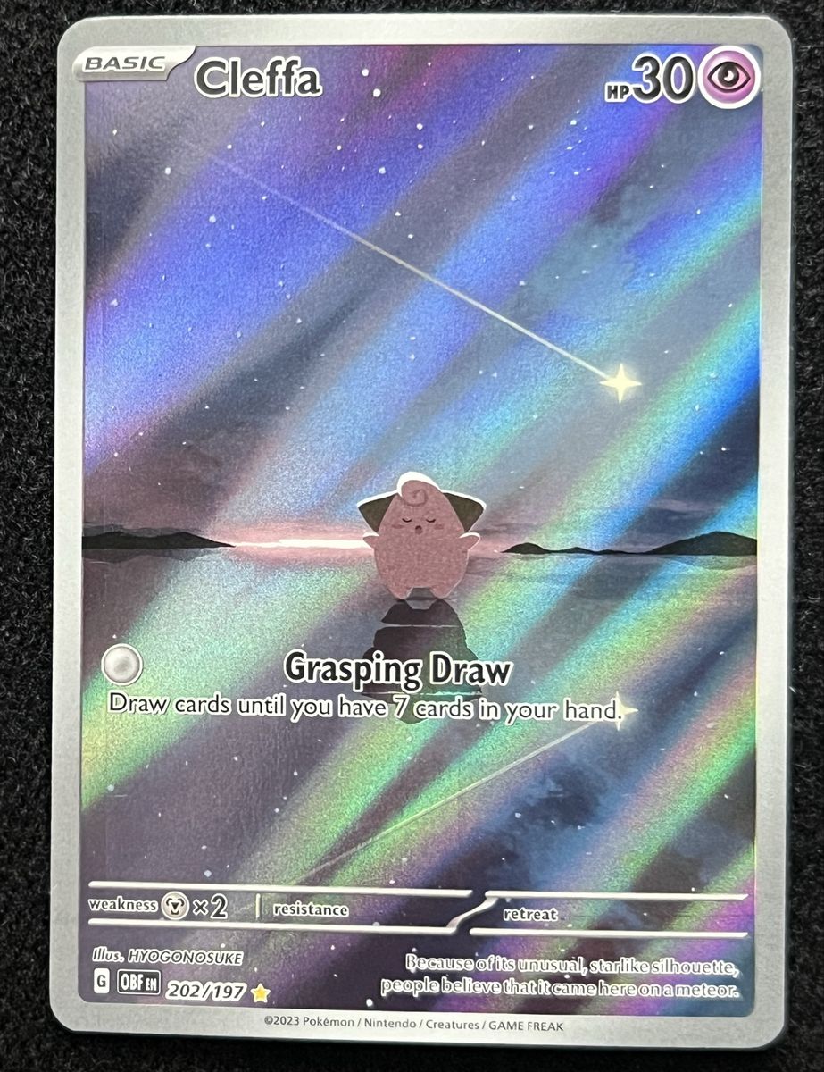 (NM) Cleffa 202/197 - Pokemon Obsidian Flames
