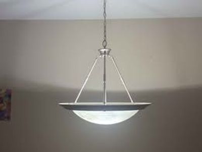 Large Stair Landing Chandelier