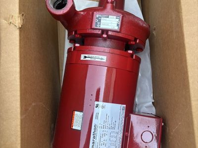 $367 LESS THAN RETAIL! BRAND NEW IN BOX Bell & Gossett 168028 1-HP cast iron centrifugal water pump