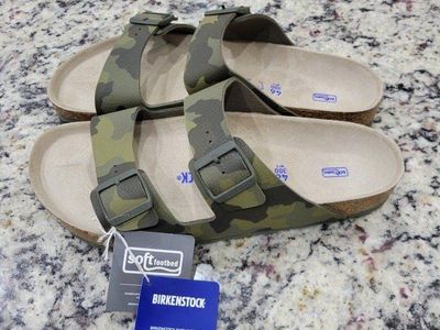 Birkenstock Men's Arizona Camo Green Sz 13