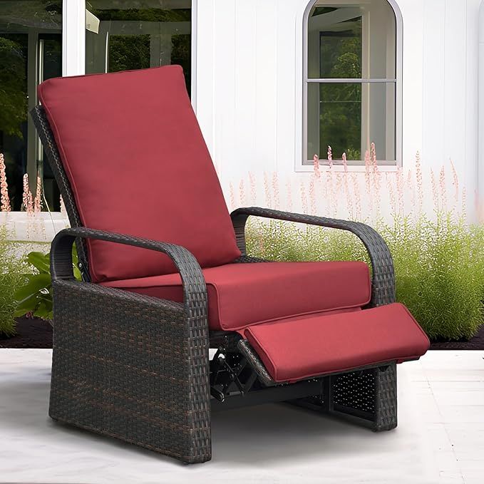Outdoor Swivel Recliner Patio Furniture