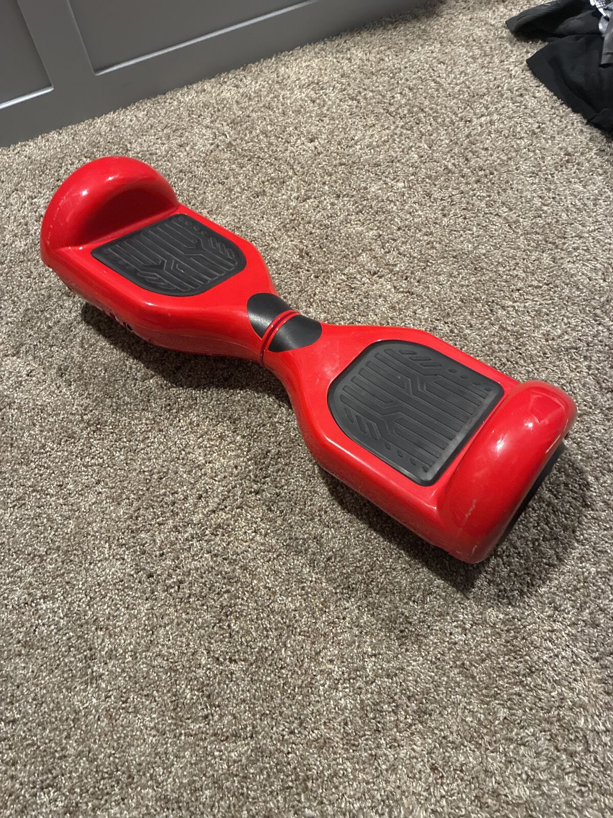 Red Hoverboard With Charger