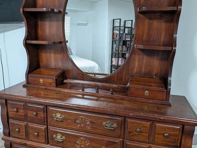 Vintage Dresser with Mirror
