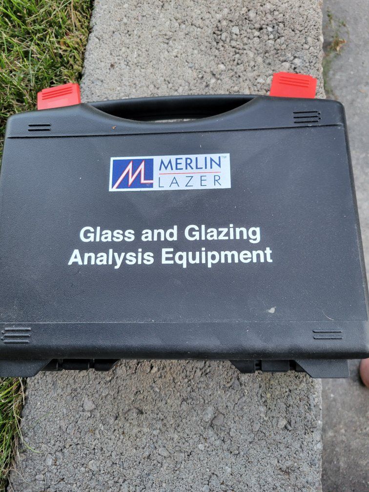 Merlin Lazer Glass & Glazing Analysis Equipment Kit - Professional Testing Tool