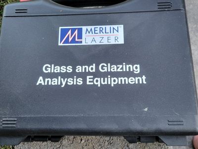 Merlin Lazer Glass & Glazing Analysis Equipment Kit - Professional Testing Tool