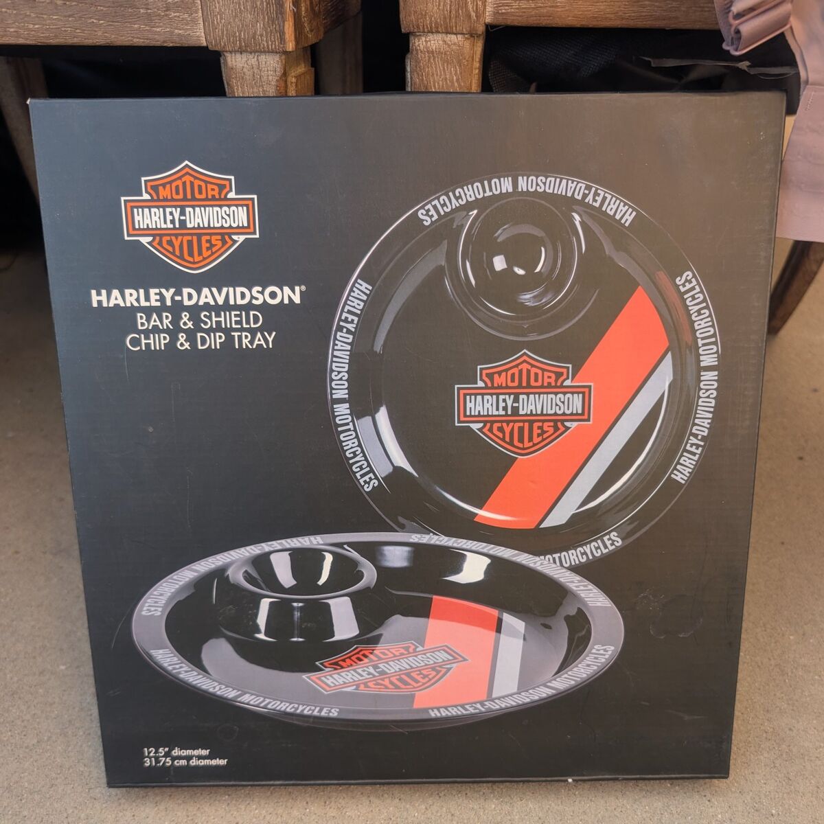 Harley Davidson Chip/Dip Tray