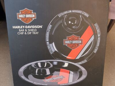 Harley Davidson Chip/Dip Tray