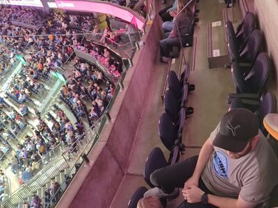 Jazz vs Warriors! Row 1 Aisle!