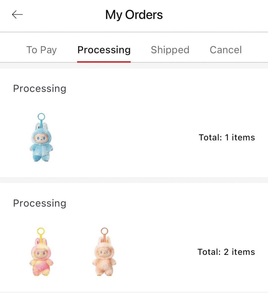 Big Into Energy Labubu Authentic