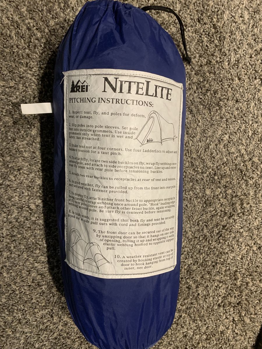 REI NiteLite Tent