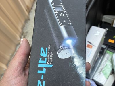 E-LITE 35W Chip Blue Flashlight - Compact, Powerful LED Torch