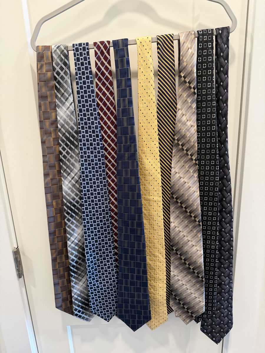 10-Mens Neck Ties / Nautica/ Tommy Hilfiger /