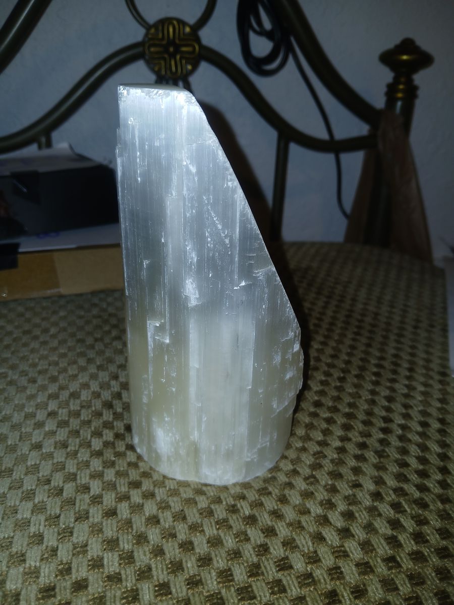 Selenite crystal tower