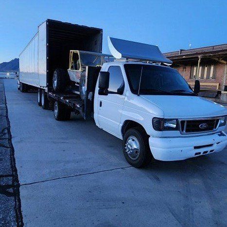 Rock crawler and cut away van