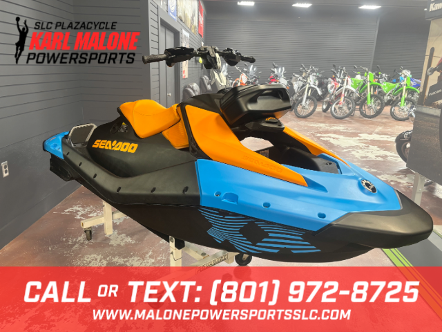 2026 Sea-Doo Spark TRIXX For 1 Gulfstream Blue / O