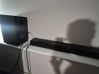 Insignia Sound Bar.