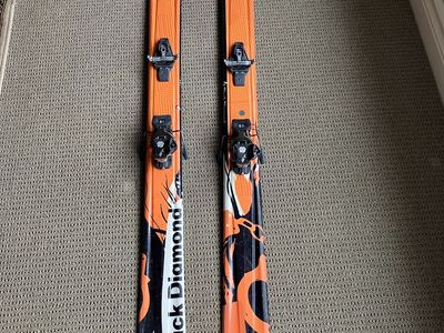 Black Diamond back country touring ski 190