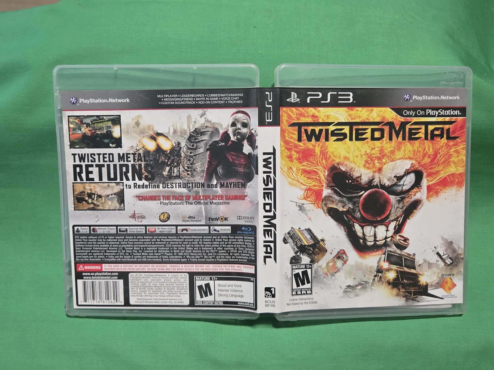 PS3 TWISTED METAL