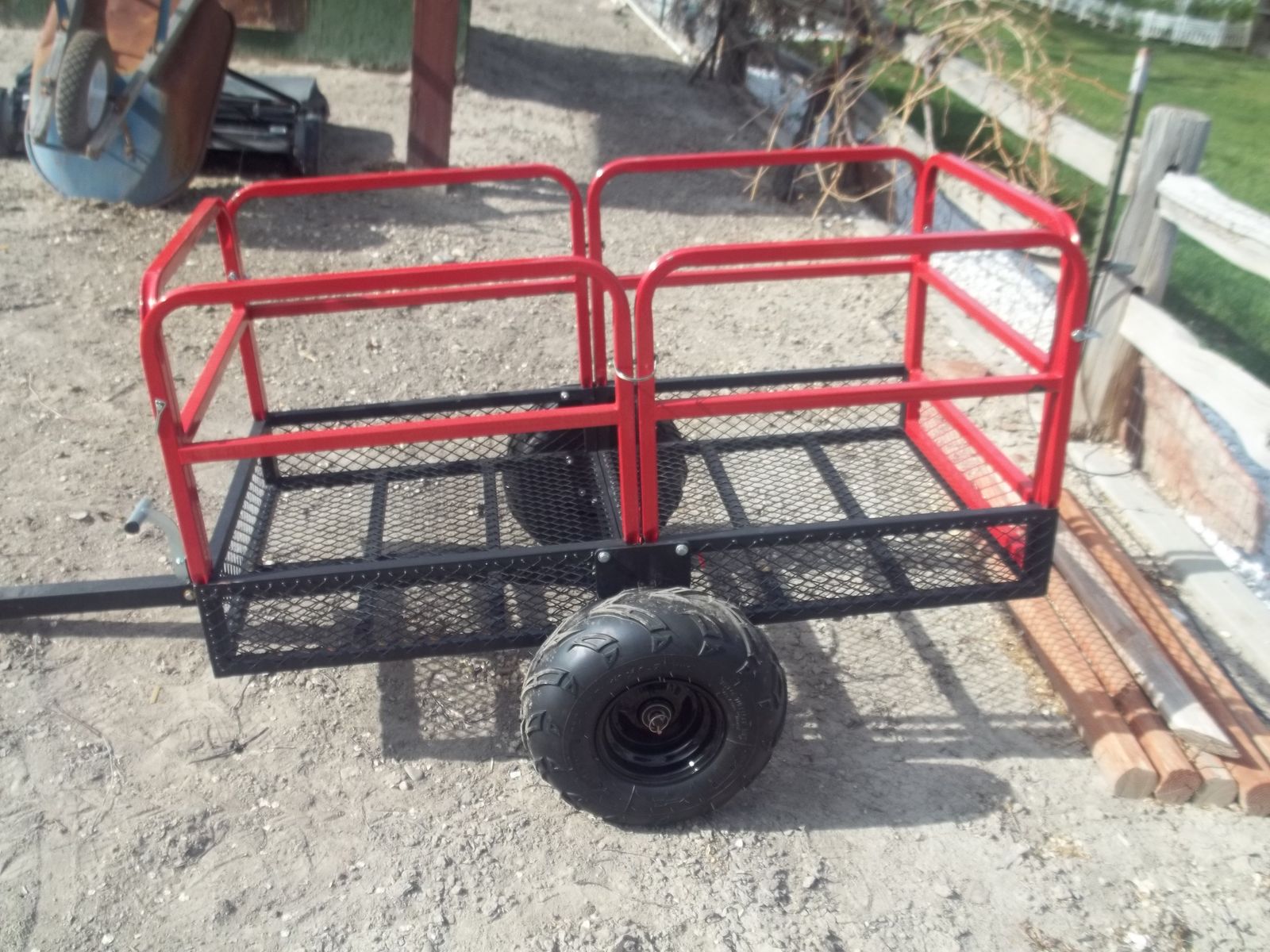 tow behind yard wagon