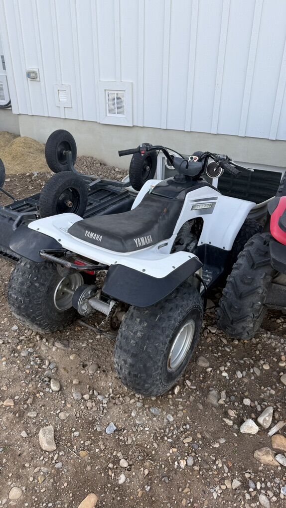 2 Polaris 1 Yamaha and trailer