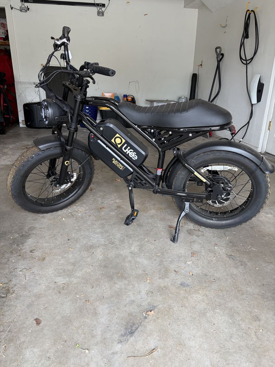 Qlife E-bike dual battery 