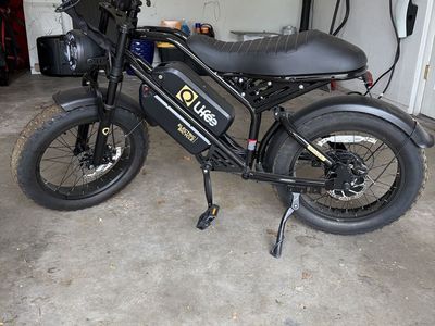 Qlife E-bike dual battery