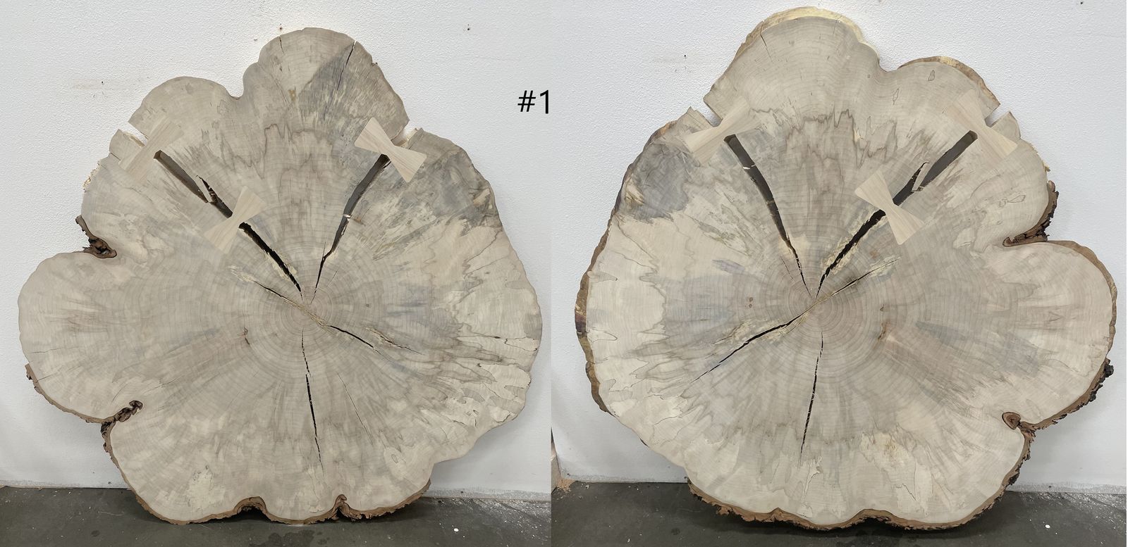 Live edge slabs and cookies for sale