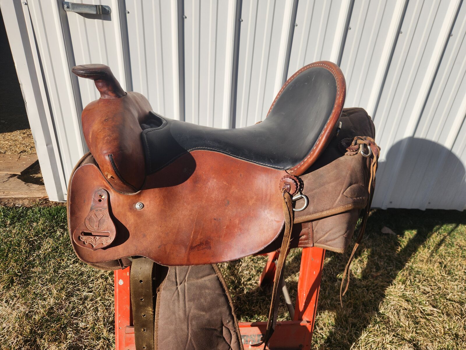 Circle Y 17" cordura saddle