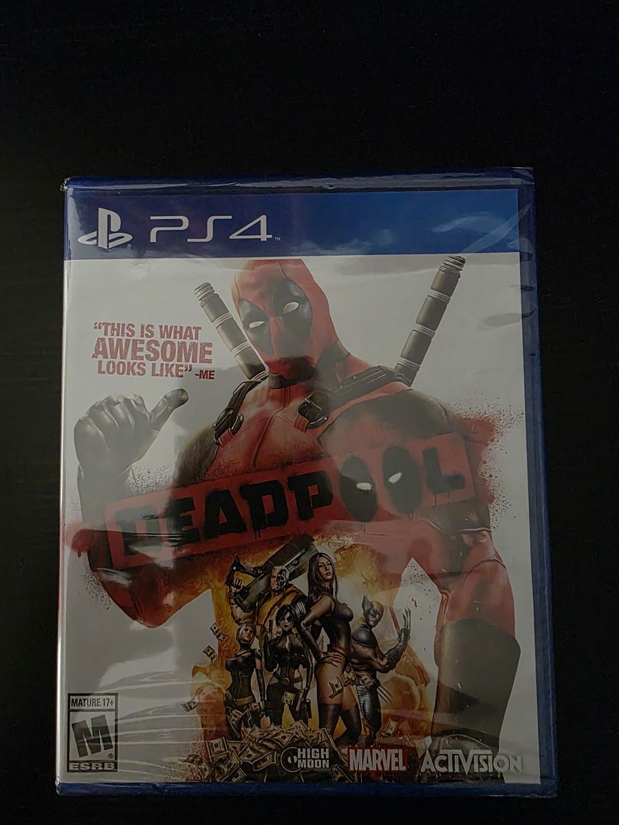 Deadpool PS4 sealed copy