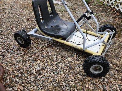 Used Go-Kart Frame & Seat - Ready for Engine