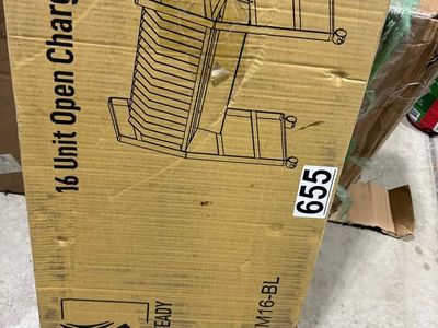 STAND STEADY 16 Unit Open Charging Cart