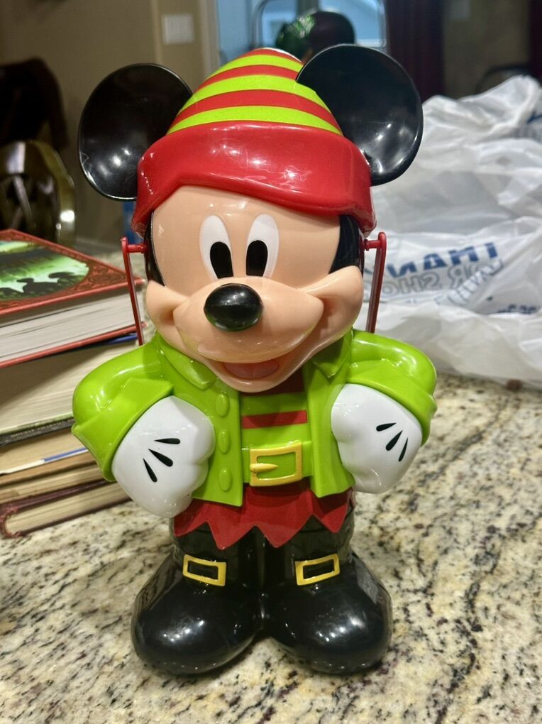 Mickey Mouse Popcorn Bucket In A Santa Pirate Suit
