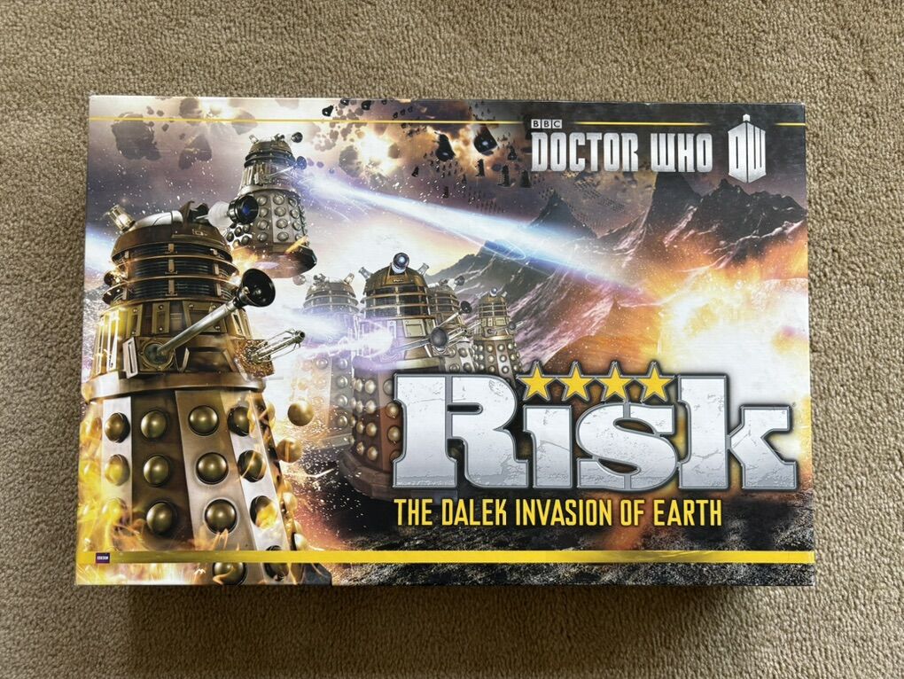 COMPLETE RISK: The Dalek Invasion of Earth Board Game