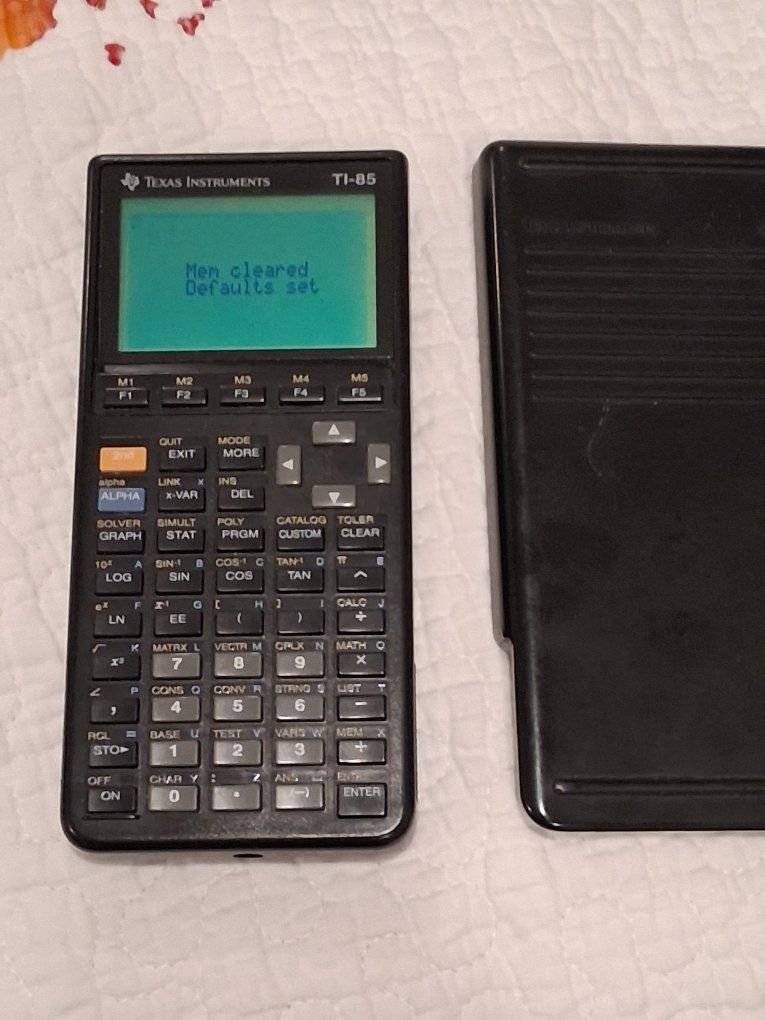 TI-85 College-level engineering and calculus graphing calculator