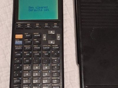 TI-85 College-level engineering and calculus graphing calculator