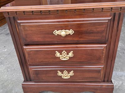 all wood night stand/rosa