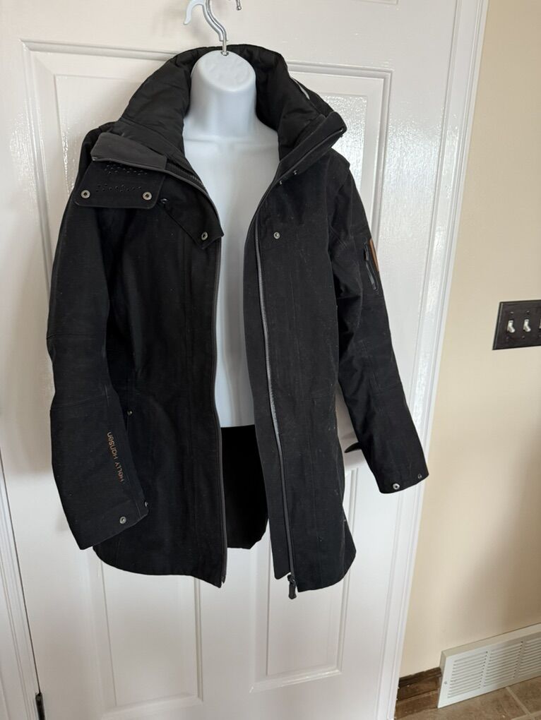 Embla By Helly Hansen Black Coat S