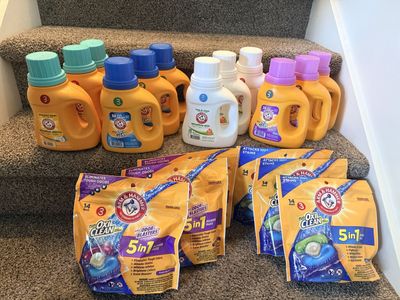 Arm & hammer brand new unopened laundry detergent $3 each
