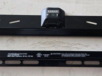 Sanus VuePoint F41 Wall Mount Assembly Bracket 80 lbs Capacity