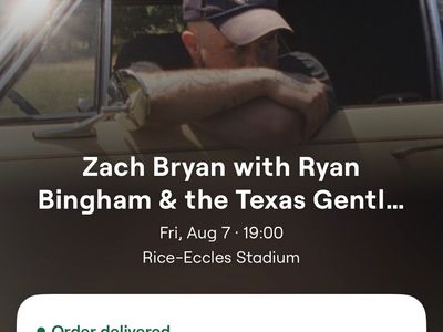 Zach Bryan with Ryan Bingham Tickets - Rice-Eccles Stadium (Fri, Aug 7)