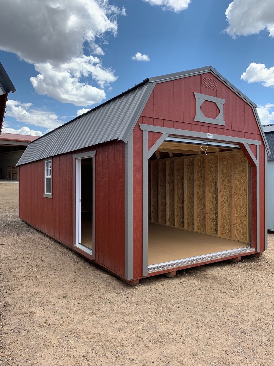 12 x 28 garage storage shed