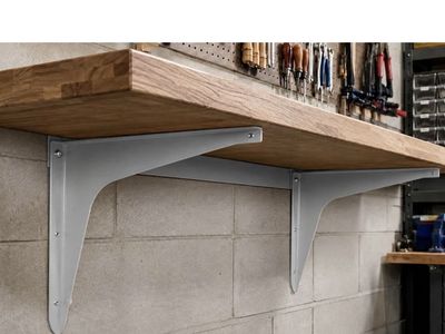 Brand new Heavy Duty Steel Wall Brackets for Workbench or Shelf Support