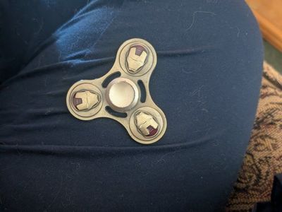 Iron Man Themed Metal Fidget Spinner