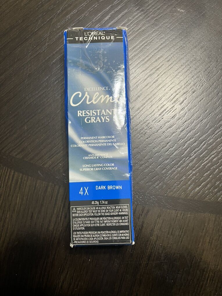 L’Oréal Resistant Grays 4X Dark Brown Hair Dye